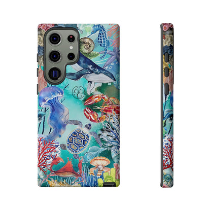 Ocean Wonders Collage Tough Phone Case