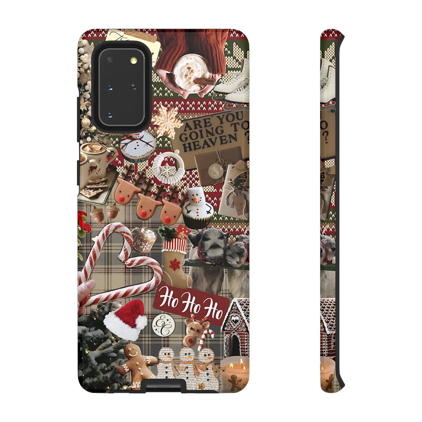 Christmas Festive Collage Tough Phone Case