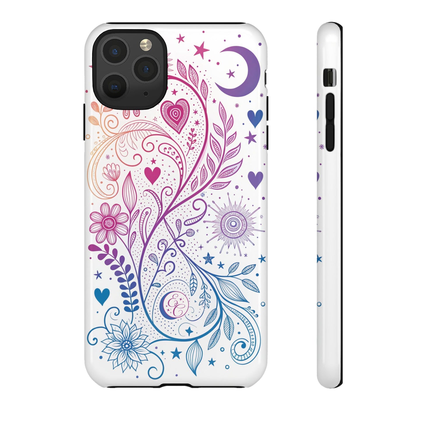 Subtel Bisexual Boho Doodle Tough Phone Case