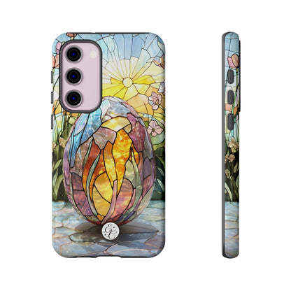 Easter Egg Stained Glass Tough Phone Case