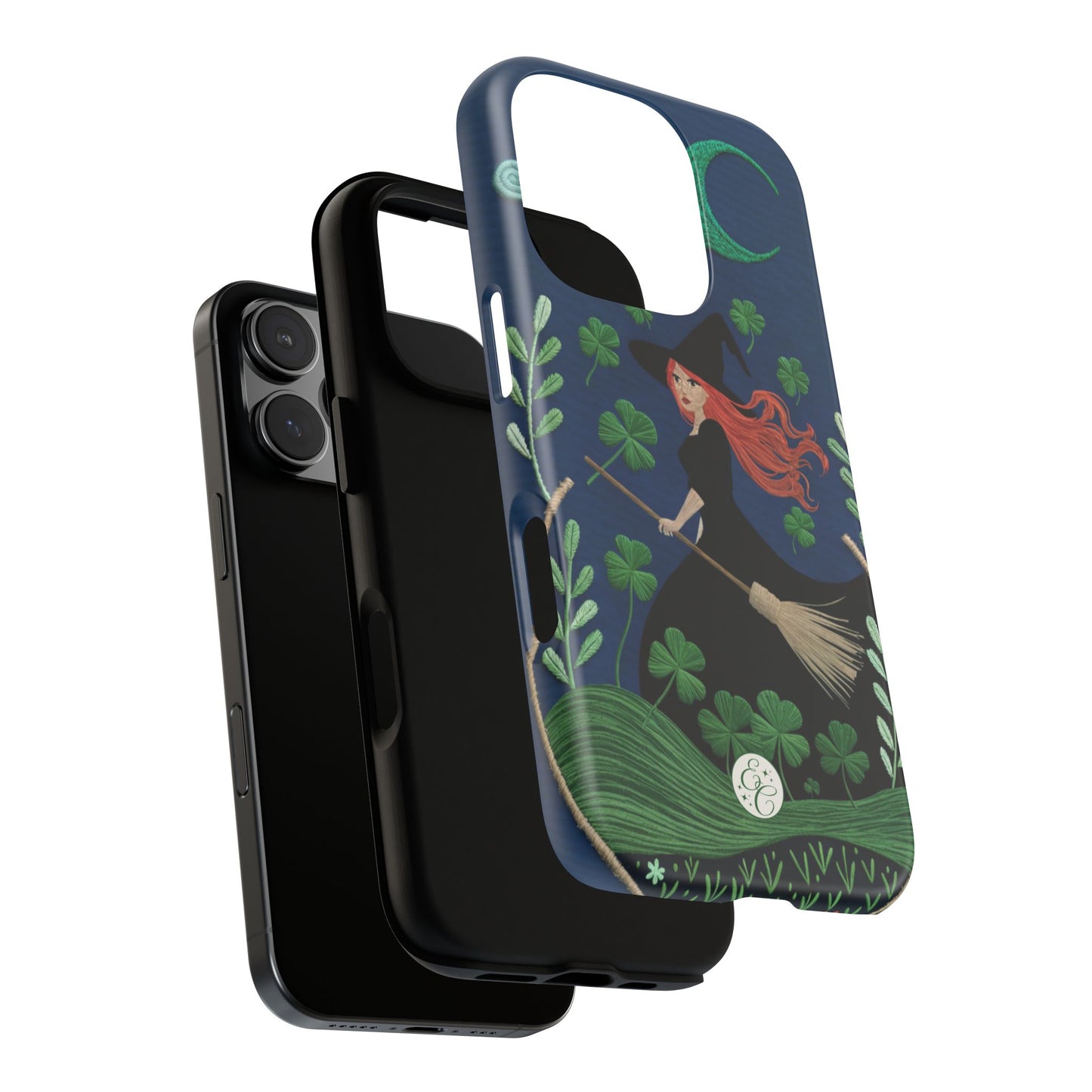 Irish Witch’s Moonlit Stroll Tough Phone Case