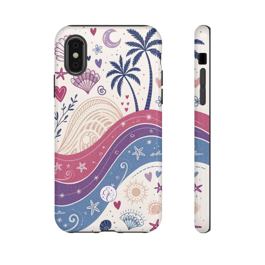 Bisexual Pride Boho Beach Tough Phone Case