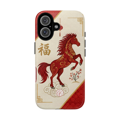 Chinese Zodiac Horse Tough Phone Case