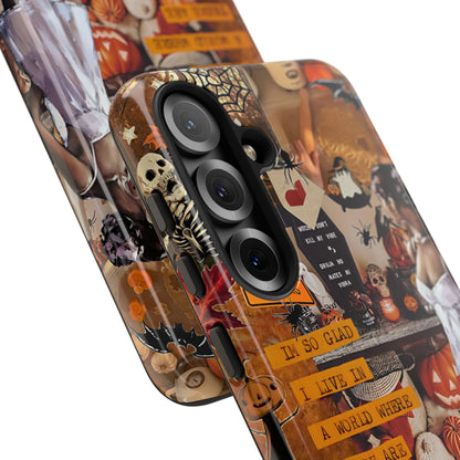 Halloween Aesthetic Collage Tough Phone Case
