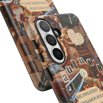 Autumn Aesthetic Collage Tough Phone Case