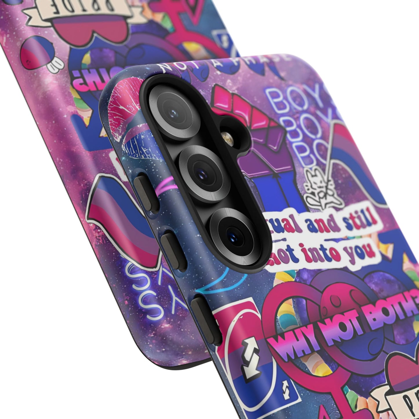 Bisexual Pop Art Tough Phone Case