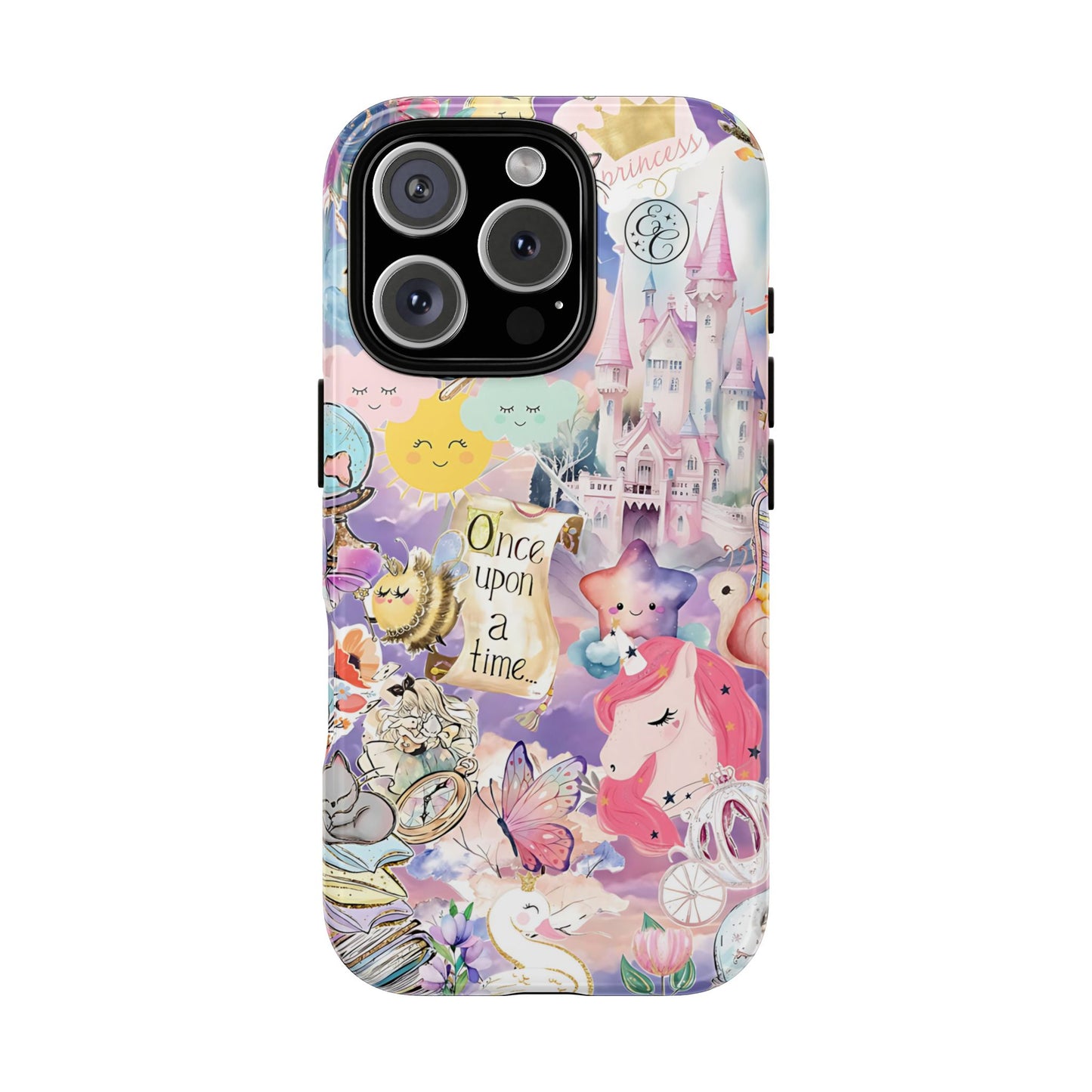 Whimsical Fairytale Collage Tough Phone Case