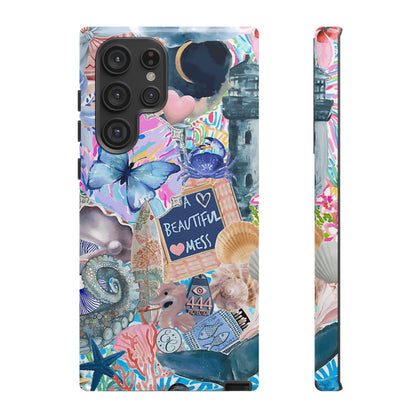 Beautiful Mess Collage Tough Phone Case