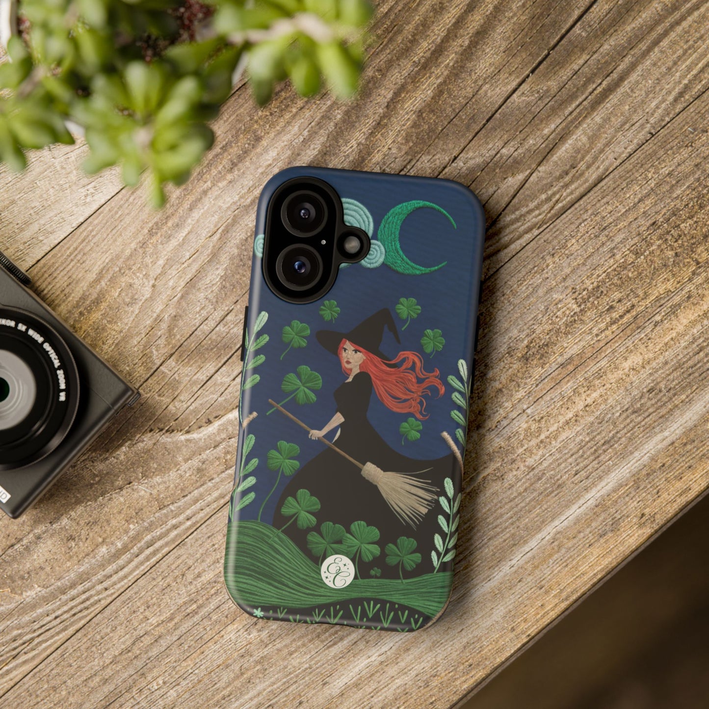 Irish Witch’s Moonlit Stroll Tough Phone Case