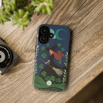 Irish Witch’s Moonlit Stroll Tough Phone Case