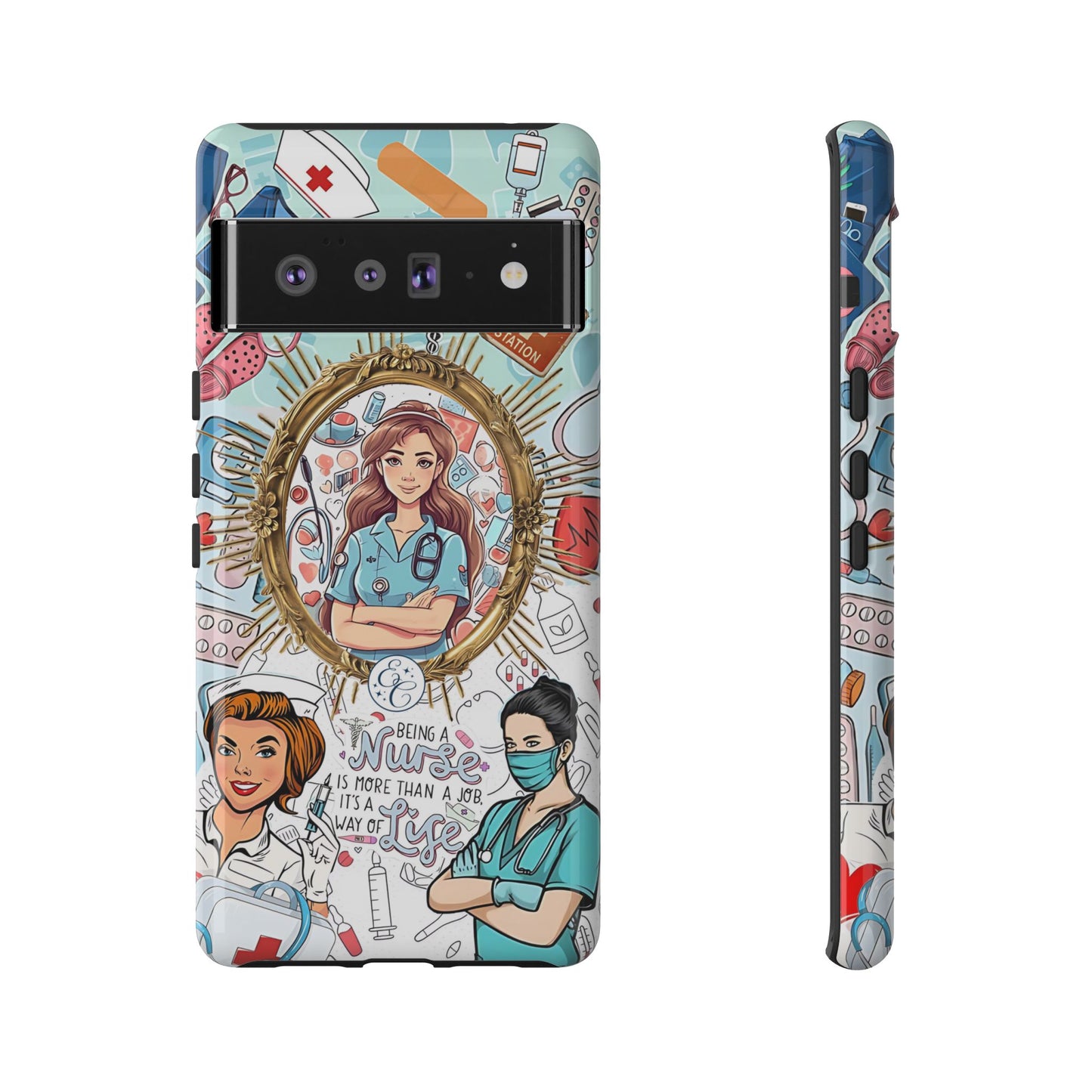 Nurse Art Tough Phone Case