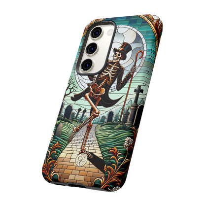Dancing Skeleton Tough Phone Case