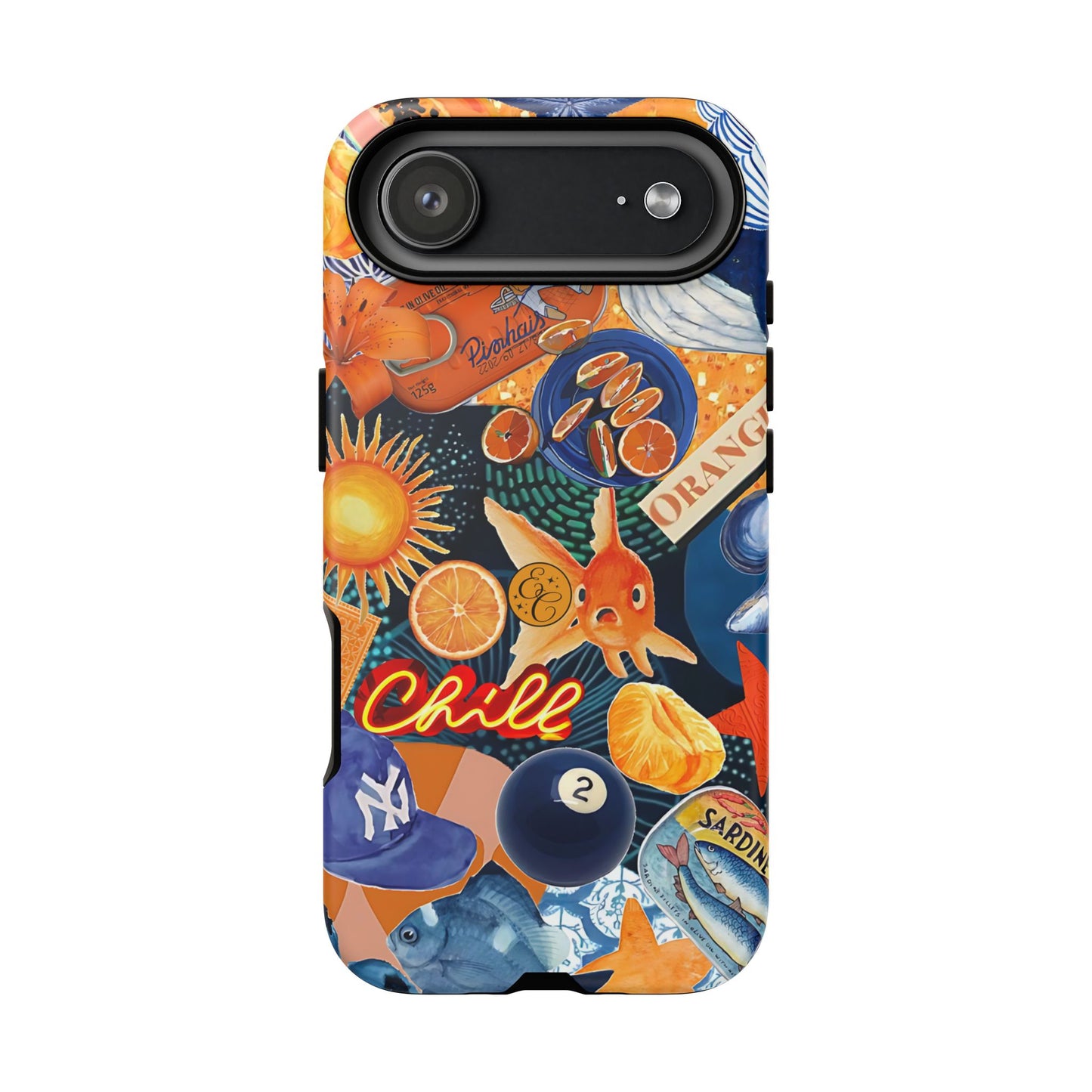 Nautical and Citrus Tough Phone Case