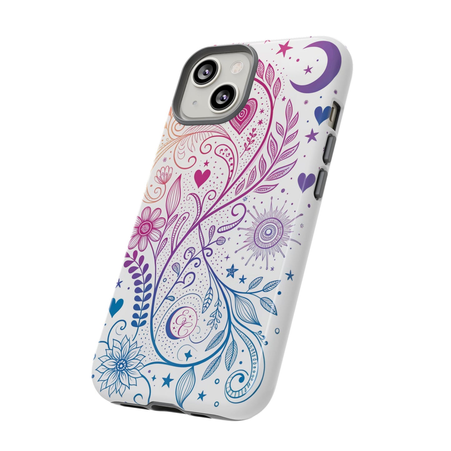 Subtel Bisexual Boho Doodle Tough Phone Case