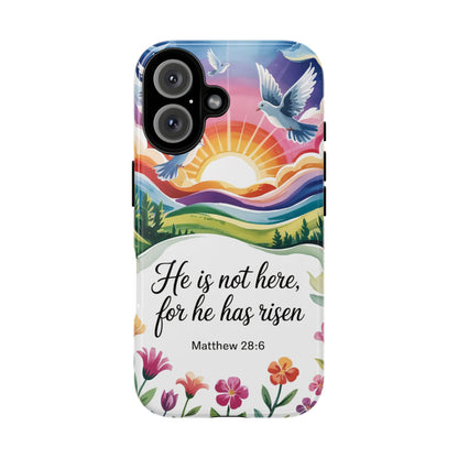 Matthew 28:6 Tough Phone Case