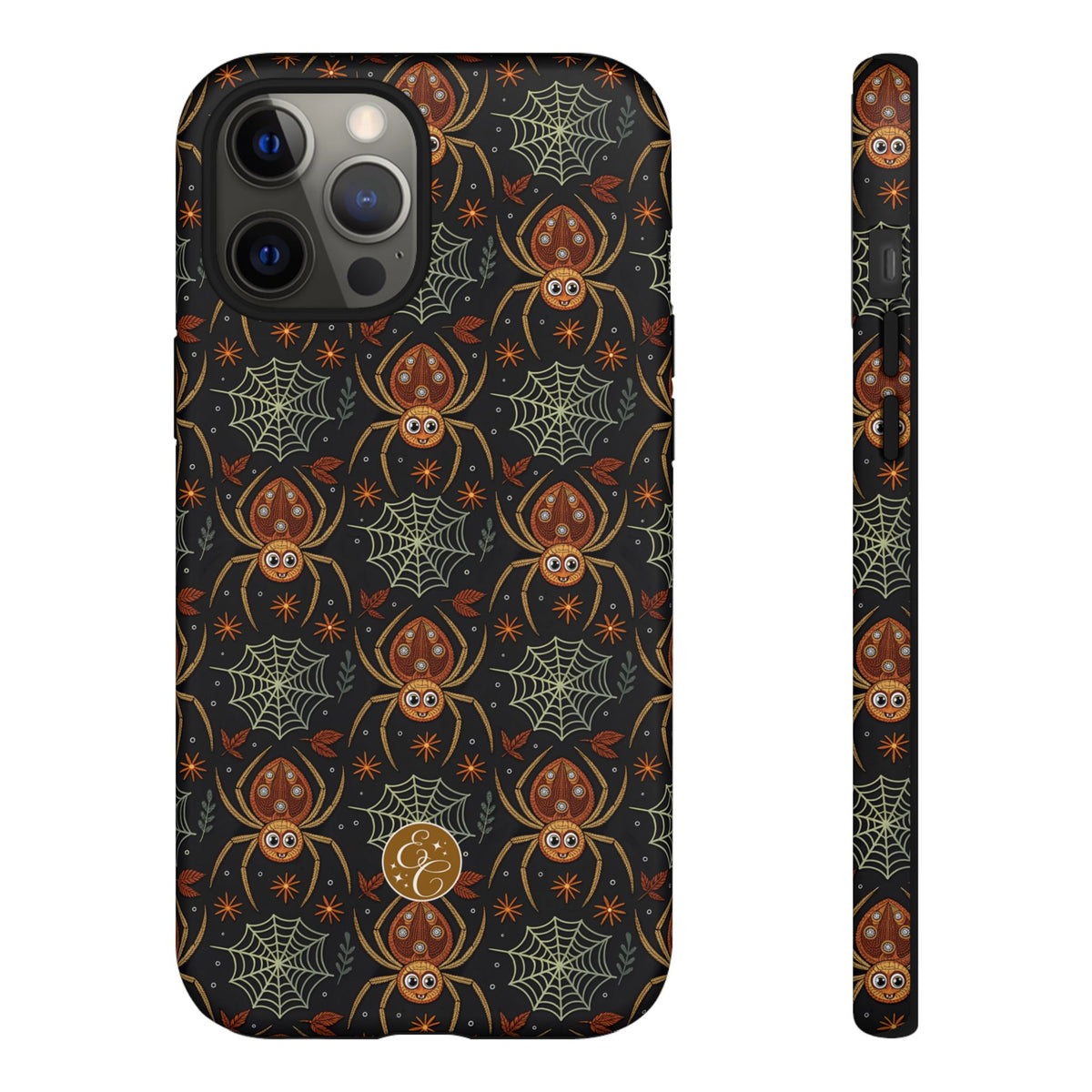 Enchanted Spider Pattern Halloween Phone Case