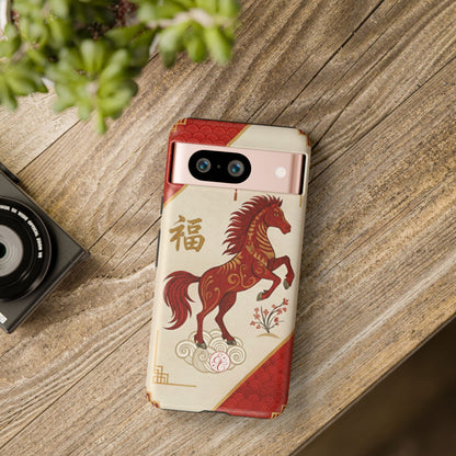 Chinese Zodiac Horse Tough Phone Case