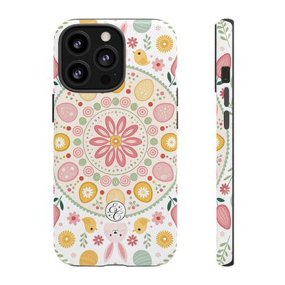 Colorful Easter Mandala Tough Phone Case