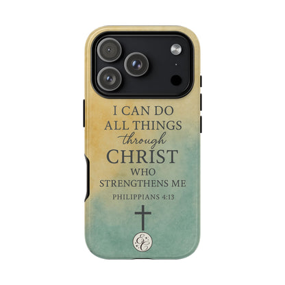 Philippians 4:13 Tough Phone Case