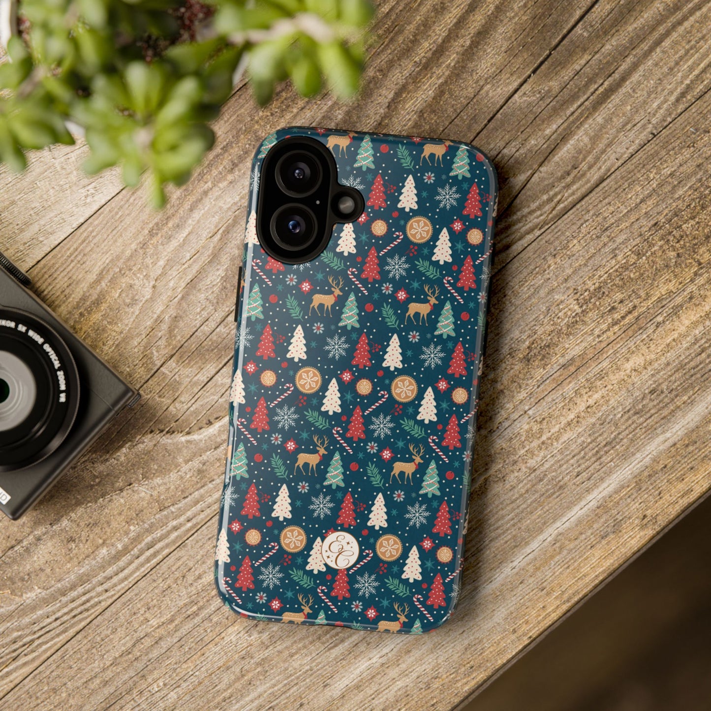 Christmas Pattern Tough Phone Case