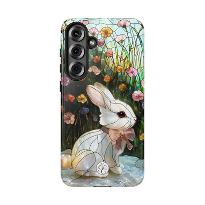 Easter Rabbit Stained Glass Tough Phone Case