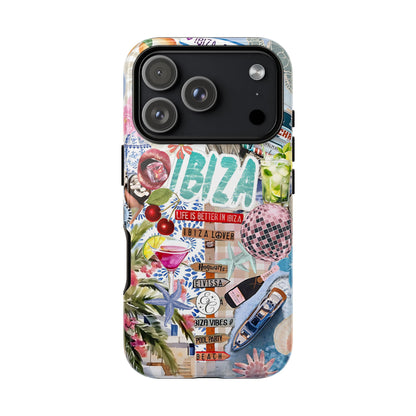 Ibiza Summer Vibes Collage Tough Phone Case