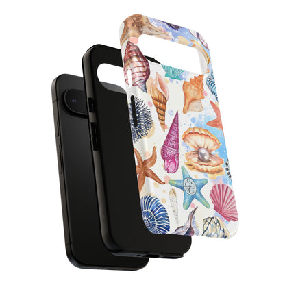 Colorful Sea Shells Tough Phone Case