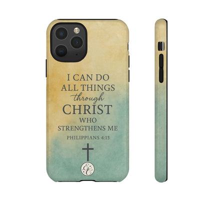 Philippians 4:13 Tough Phone Case