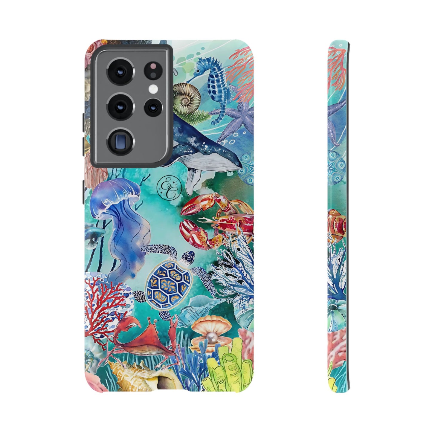 Ocean Wonders Collage Tough Phone Case