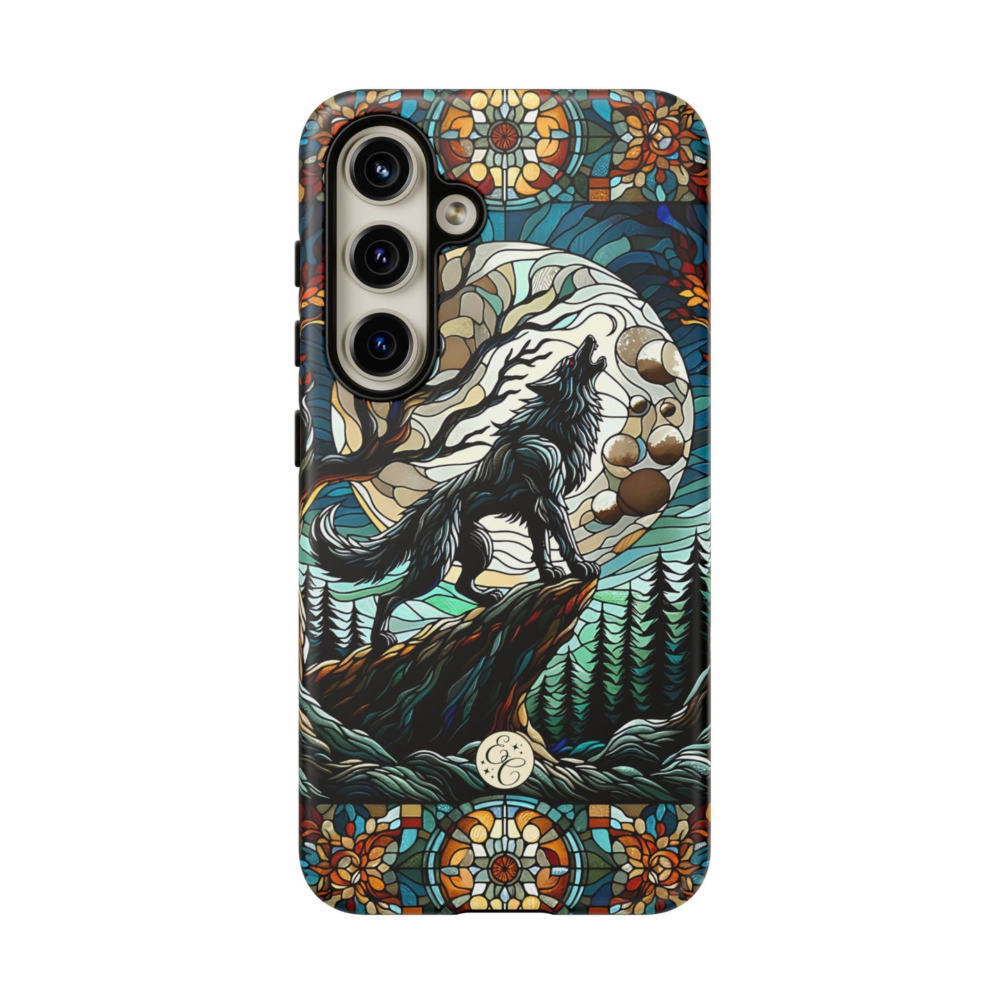 Howling Wolf Tough Phone Case