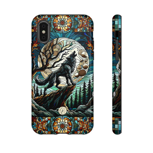 Howling Wolf Tough Phone Case