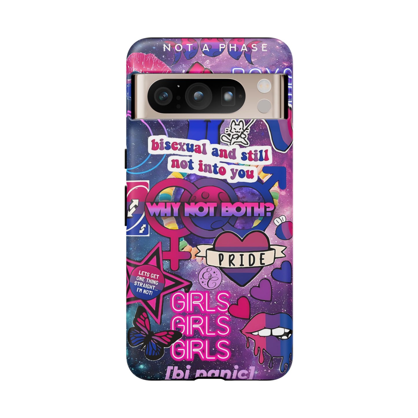 Bisexual Pop Art Tough Phone Case