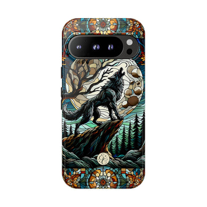 Howling Wolf Tough Phone Case