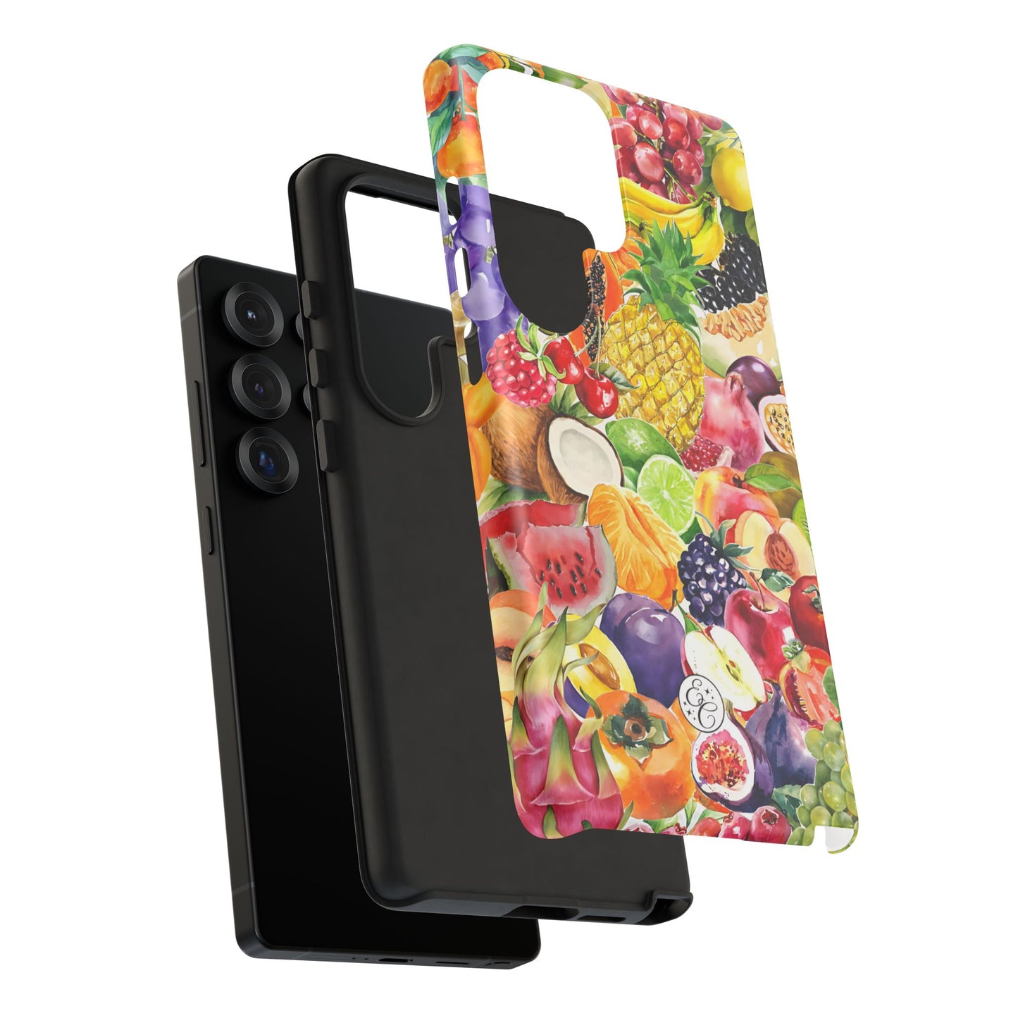 Colorful Fruits Collage Tough Phone Case