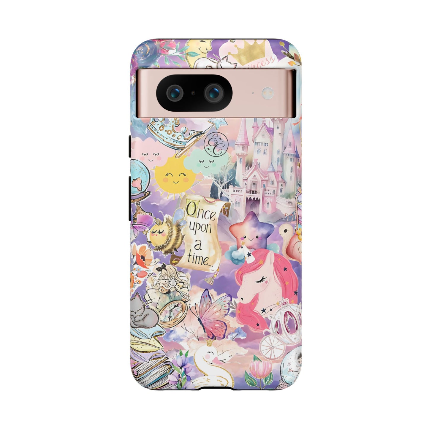 Whimsical Fairytale Collage Tough Phone Case