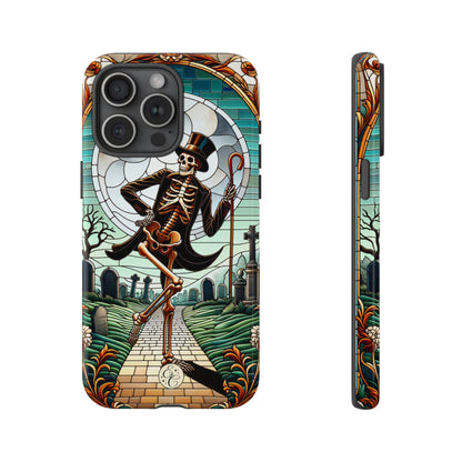 Dancing Skeleton Tough Phone Case