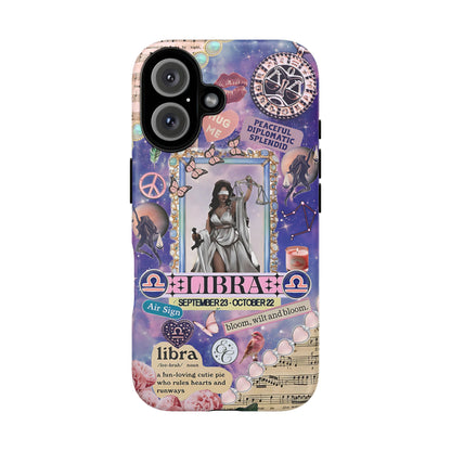 Libra Zodiac Star Sign Tough Phone Case