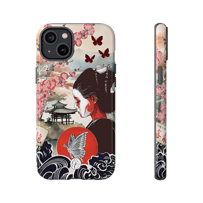 Japanese Geisha Tough Phone Case