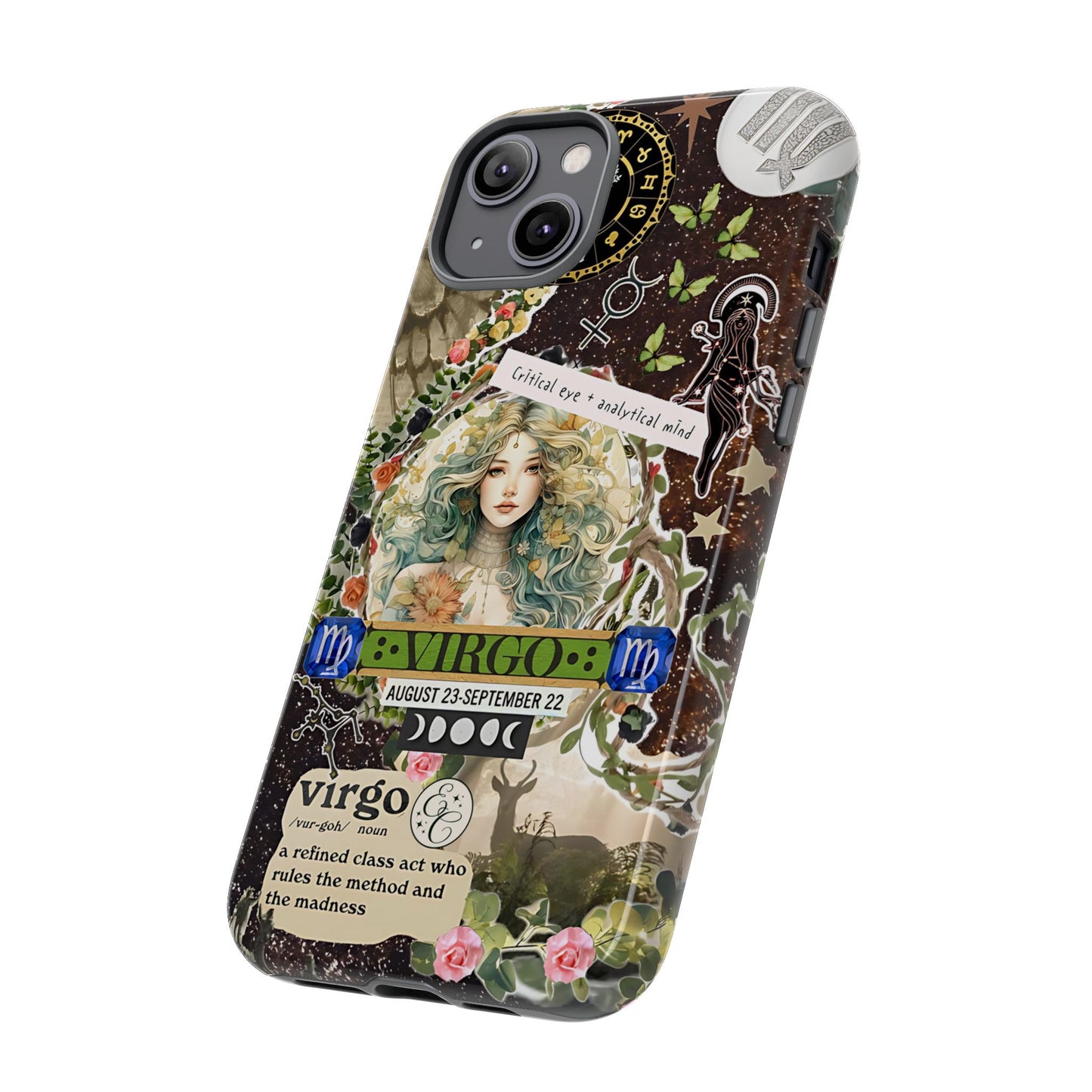 Virgo Zodiac Star Sign Tough Phone Case