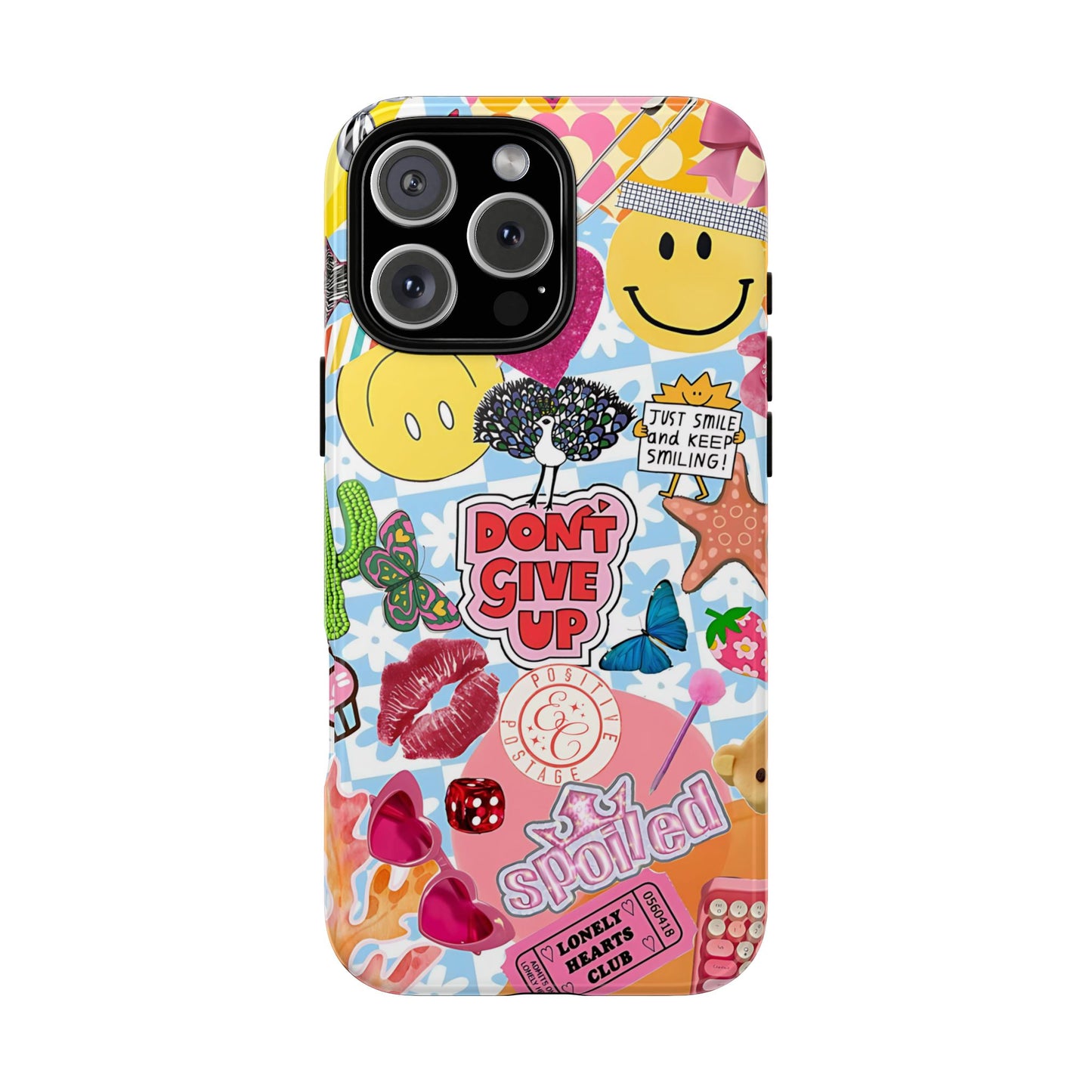 Pop Art Collage Tough Phone Case