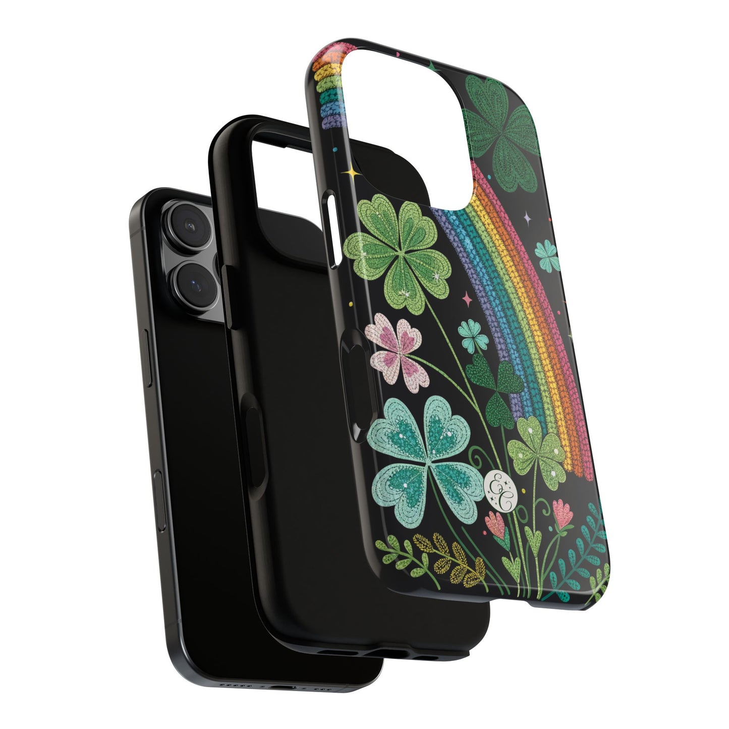 Rainbow & Shamrock Tough Phone Case