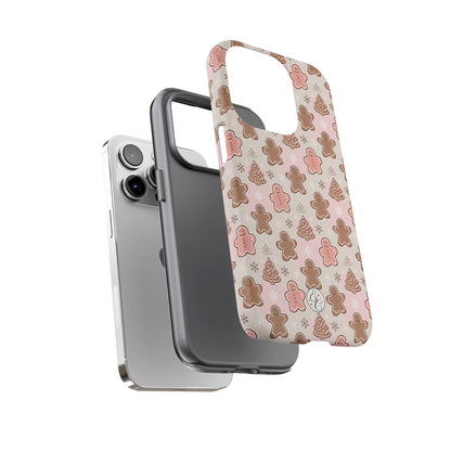 Gingerbread Men & Xmas Tree Pattern Phone Case