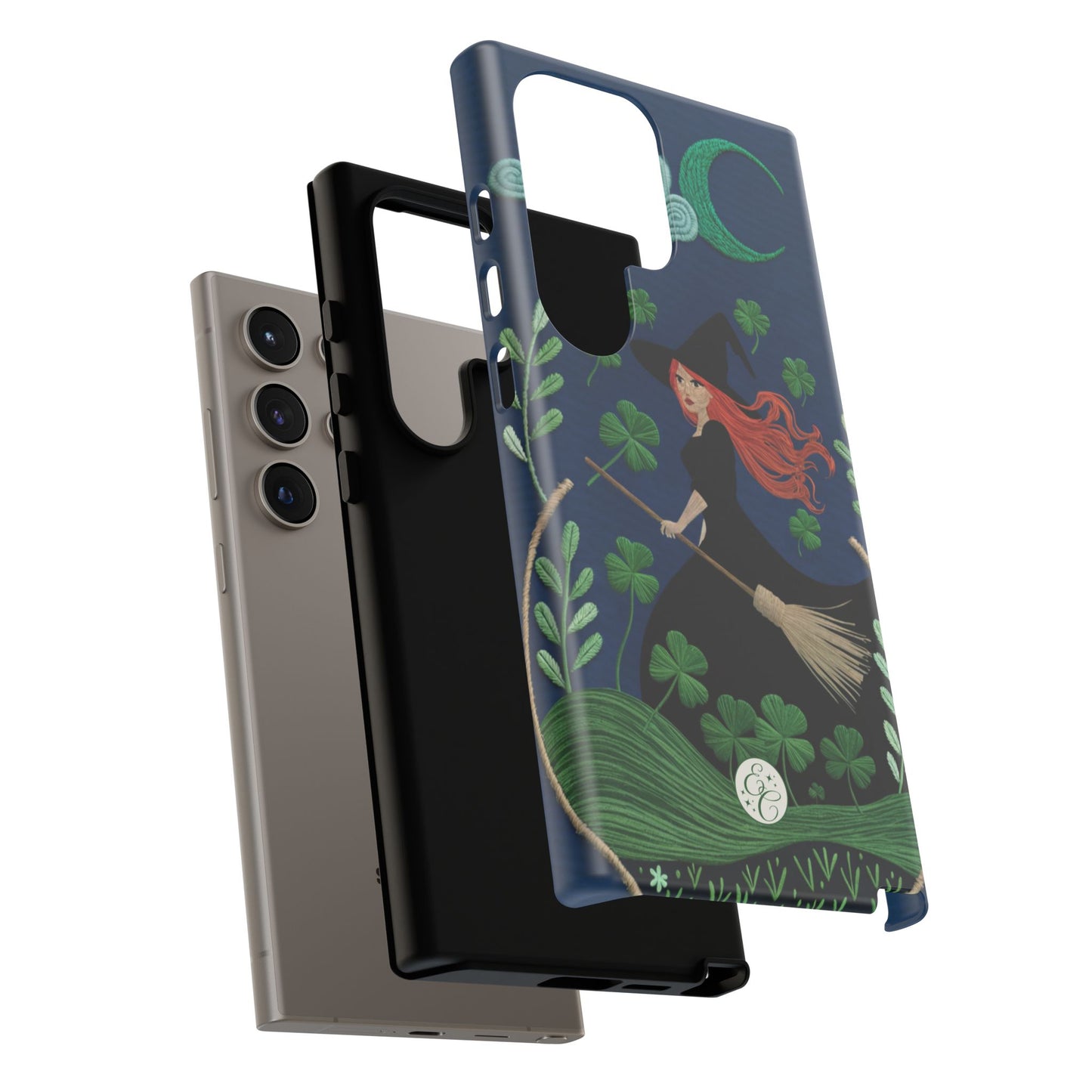 Irish Witch’s Moonlit Stroll Tough Phone Case