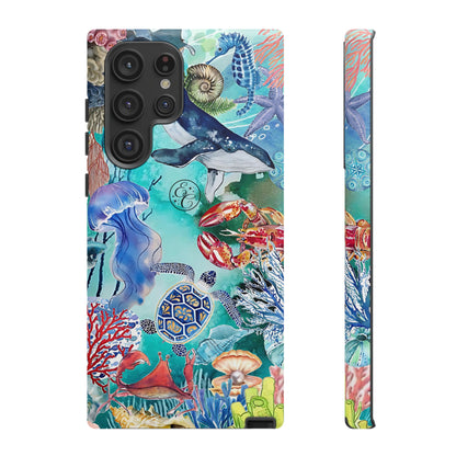 Ocean Wonders Collage Tough Phone Case