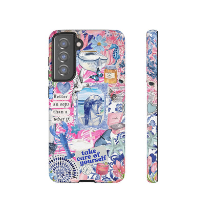 Coquette Summer Time Collage Tough Phone Case