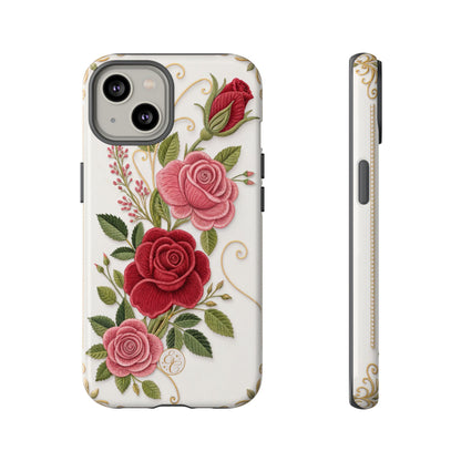Elegant Rose Garden Tough Phone Case
