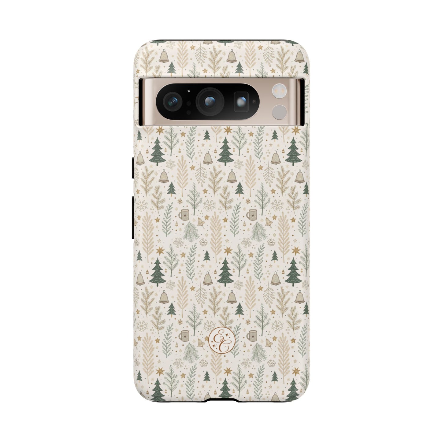 Boho Christmas Forest Tough Phone Case