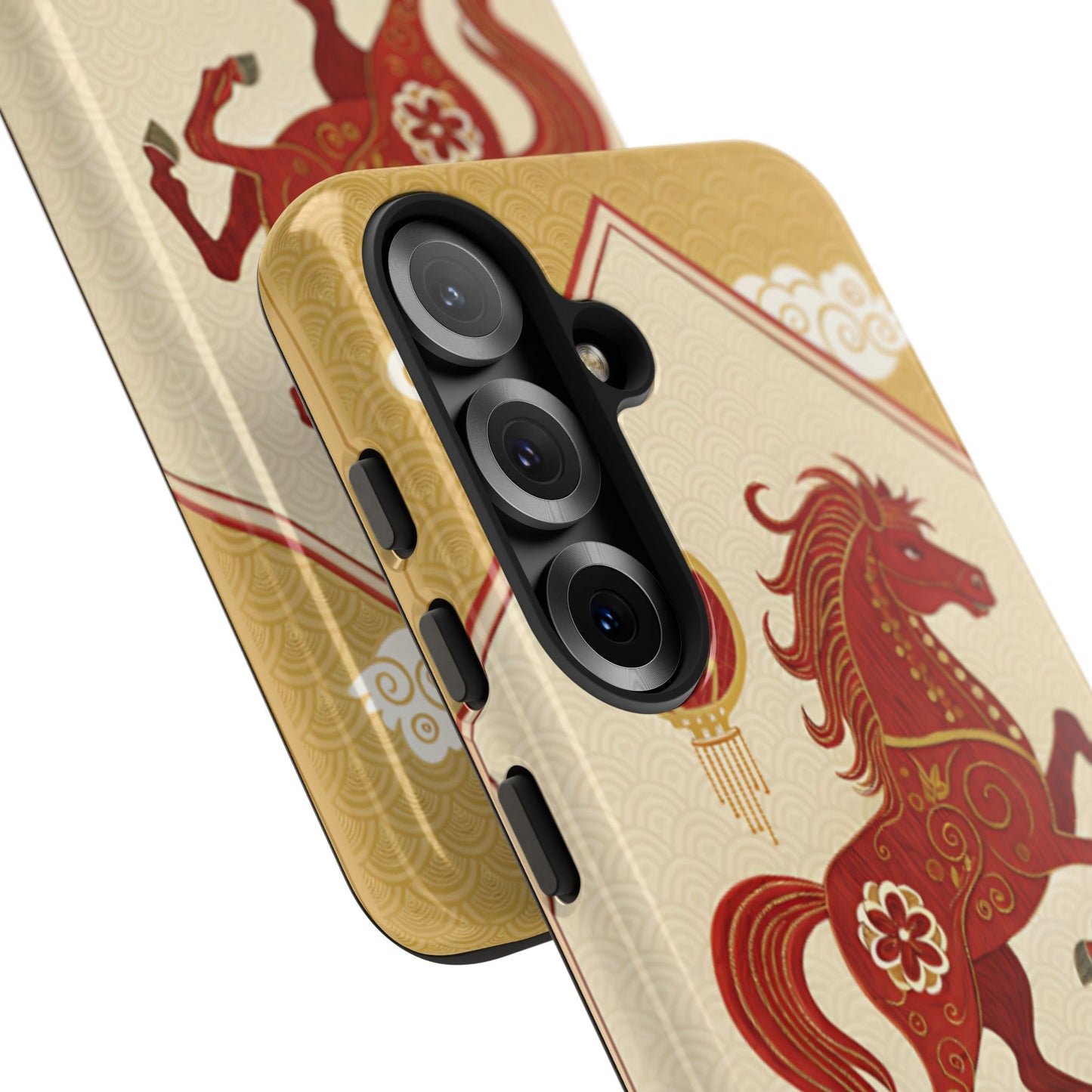 Chinese New Year Lucky Horse Tough Phone Case