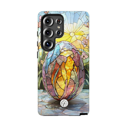 Easter Egg Stained Glass Tough Phone Case