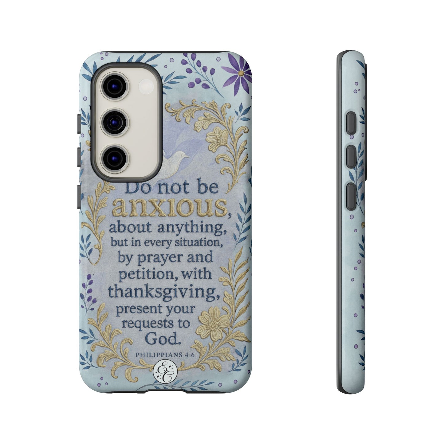Philippians 4:6 Tough Phone Case